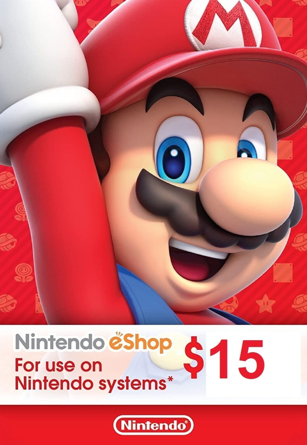 Nintendo 15 on sale gift card