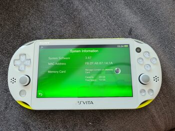 Buy PS Vita Slim, White Lime Green, PCH-2000 ZA13, 32GB