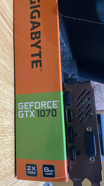 Gigabyte GeForce GTX 1070 8 GB 1556-1771 Mhz PCIe x16 GPU