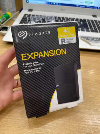 Seagate Expansion 4TB išorinis kietasis diskas USB 3.0 Portable Hdd