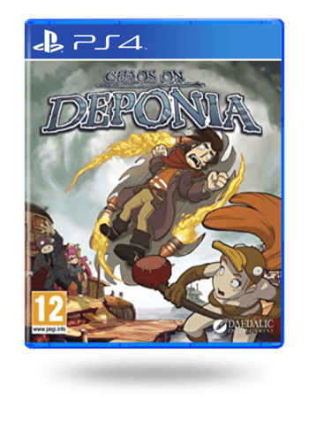 Chaos on Deponia PlayStation 4