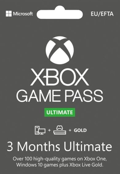 Xbox Game Pass Ultimate – 3 Month Subscription (Xbox One/ Windows 10) Xbox Live Key EUROPE