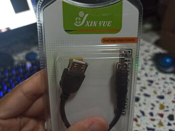 Cable adaptador jack 3.5 para USB hembra convertidor