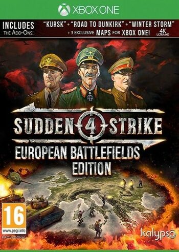 Sudden Strike 4 (European Battlefields Edition) (Xbox One) Xbox Live Key UNITED STATES