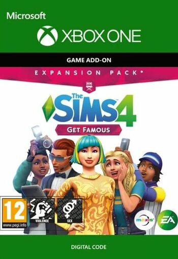 The Sims 4: Get Famous (DLC) Código de (Xbox One) Xbox Live UNITED STATES