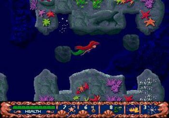 Get Disney's Ariel: The Little Mermaid SEGA Mega Drive
