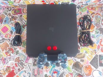 PlayStation 4 Slim Negra 500 GB + Mando PS4 Camuflaje + Cables
