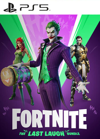 Fortnite: The Last Laugh Bundle + 1000 V-Bucks (PS5) Código de PSN EUROPE