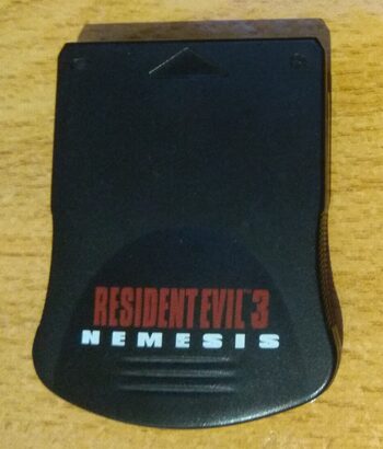 Resident Evil 3 - NEMESIS - MEMORY CARD PS1 PSX