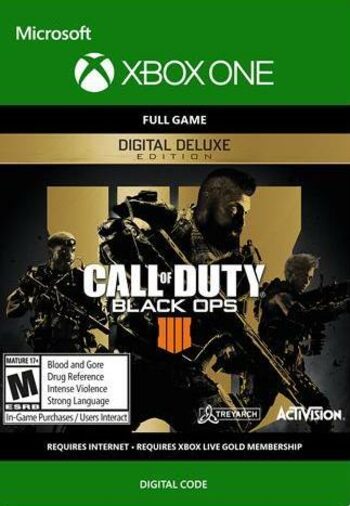 Call of Duty Black Ops 4 Digital Deluxe Xbox key ENEBA