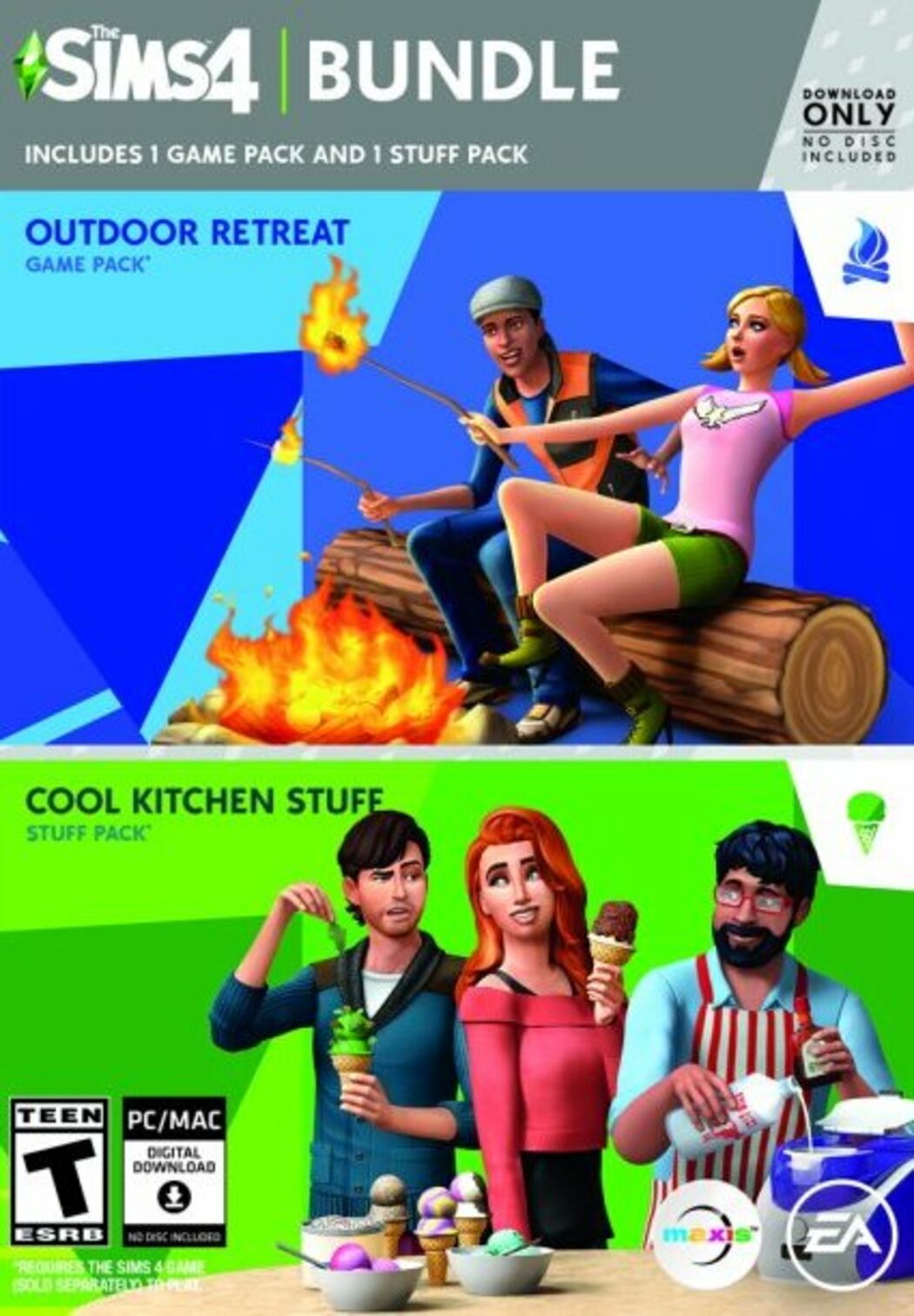 THE SIMS 4 (SP3) COOL KITCHEN STUFF Xbox One [Digital Code] 