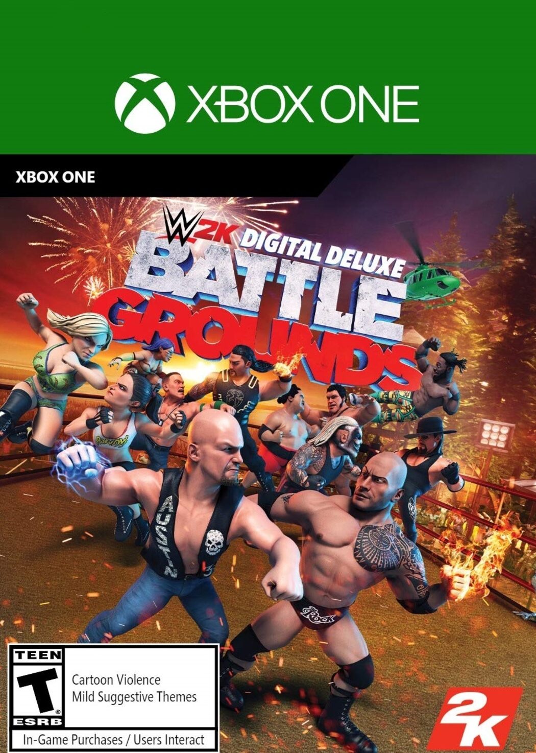 WWE 2K Battlegrounds - Xbox One - ShopB - 14 anos!