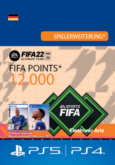 FIFA 22 12000 FUT Points PS4 PS5