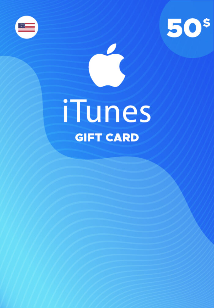 Multicolor Itunes US Dollar Gift Card - 50 Dollar, Packaging Type: Single  Pc, Size: Standard