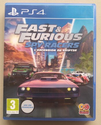 Fast & Furious: Spy Racers Rise of SH1FT3R PlayStation 4