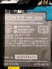 PSP 3000 Piano Black (JAPAN)