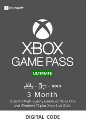 Xbox Game Pass Ultimate – 3 Months Subscription (Xbox One/ Windows 10) Xbox Live Key CHILE