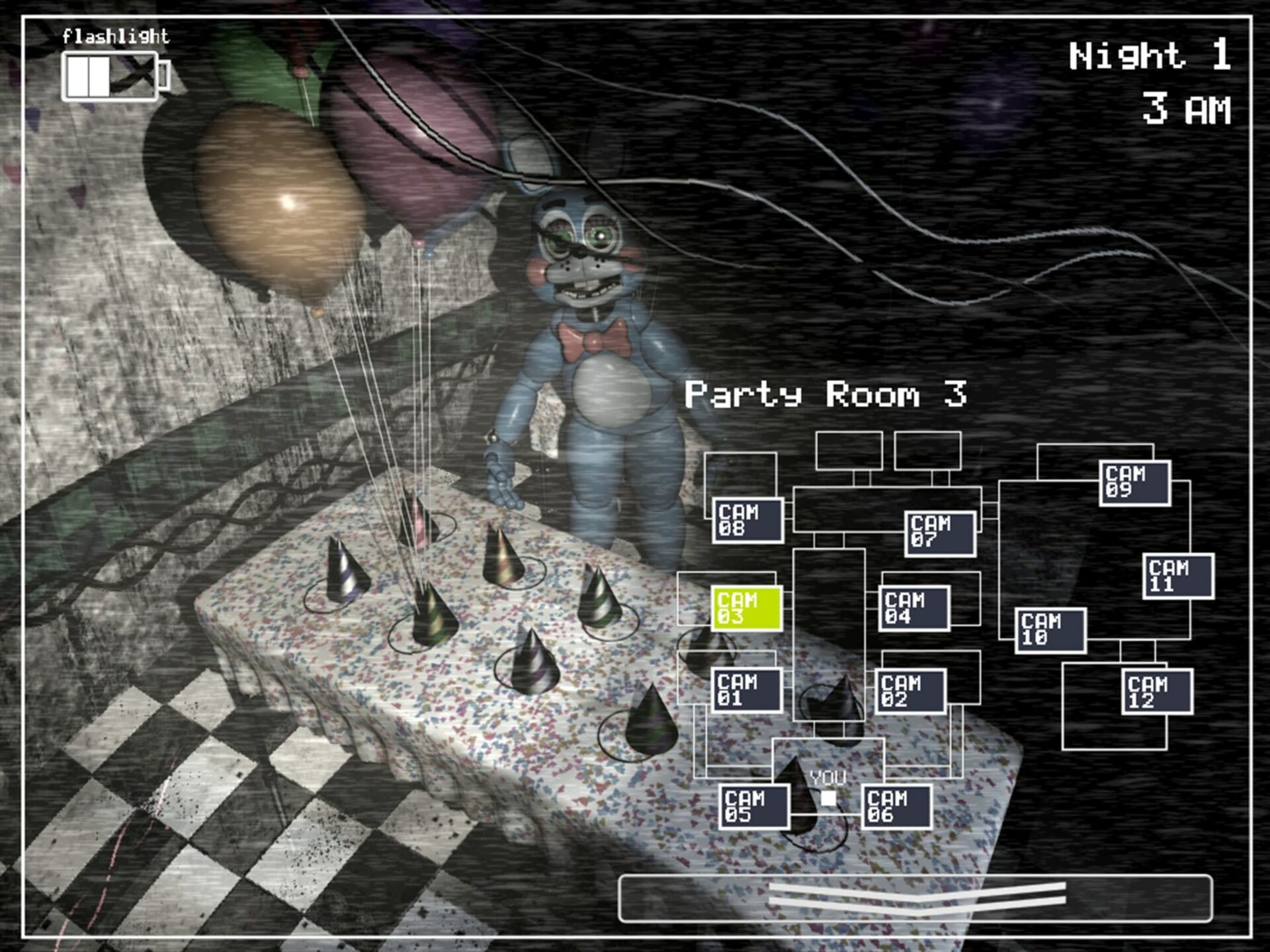 fnaf 1 party room